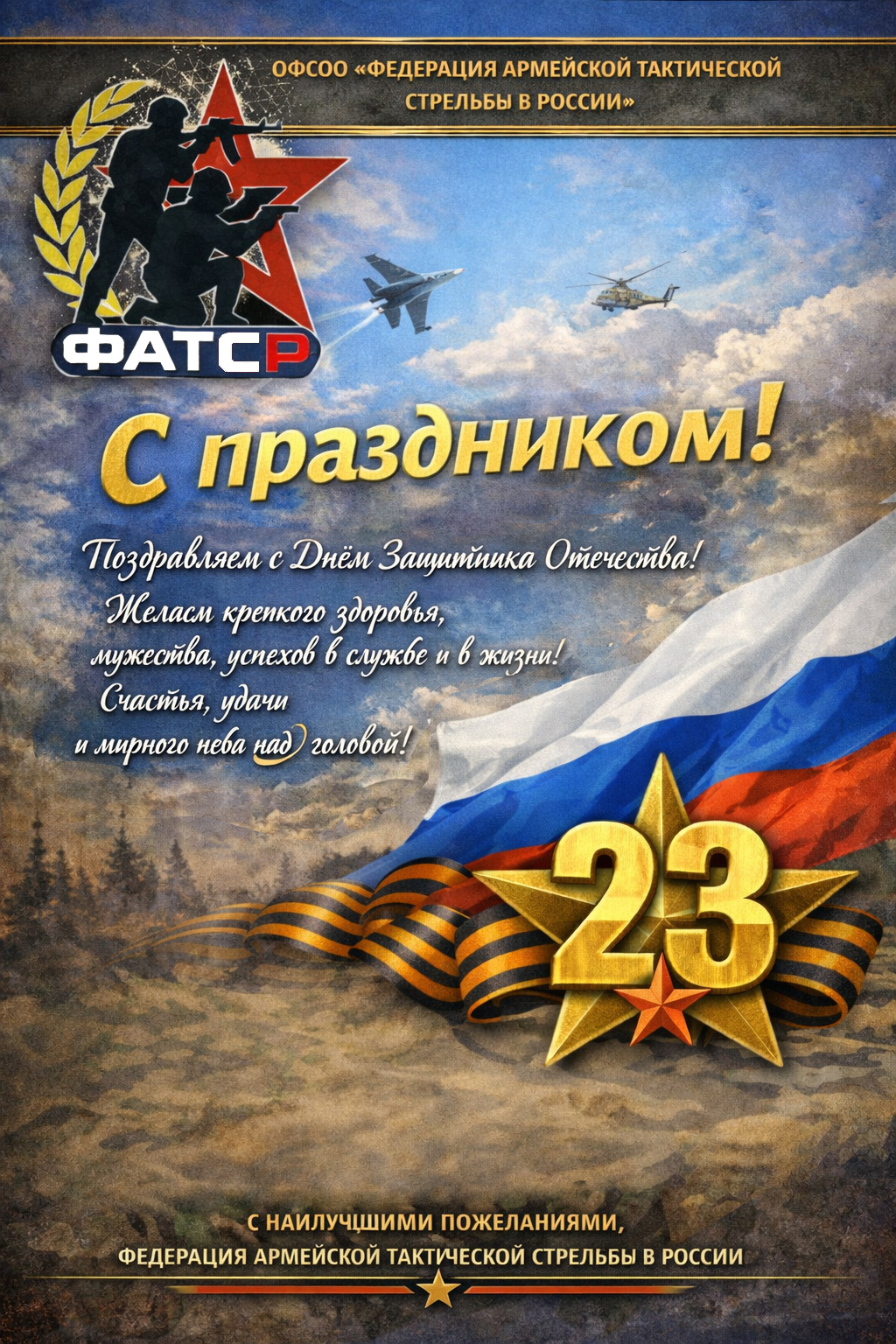 Поздравляем с Днем Защитника Отечества!